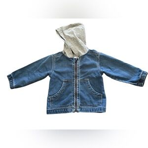 Toddler Denim Hooded Jacket 2T